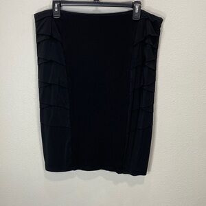 Donna Karan black pencil skirt in black‎